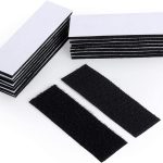 Heavy Duty Mounting Tape Double-Side Reclosable Hook Loop Strips Tape Sticky Fastener Waterproof Indoor Outdoor Use for Holds Picture Frame and Tools (15Pack- 3x10cm), 1.2x4 Inch